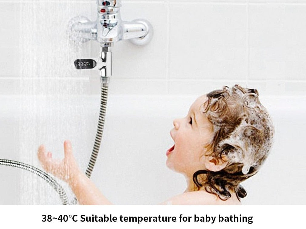 Smart LED Display Water Temperature Shower Thermometer SearchFindOrder