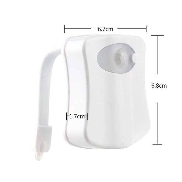 SearchFindOrder Smart PIR Motion Sensor Toilet Seat w. Night Light