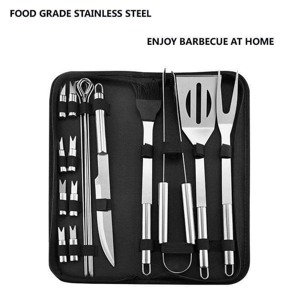 SearchFindOrder Stainless Steel BBQ Tool Set