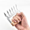 SearchFindOrder Stainless Steel Bear Claw Meat Shredder