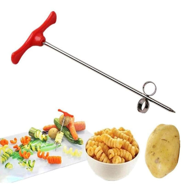 SearchFindOrder Stainless Steel Magic Spiral Fruit and Vegetable Carver