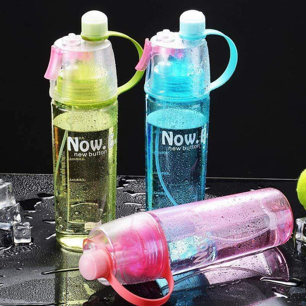 SearchFindOrder Stay Hydrated and Cool Spray Water Bottle