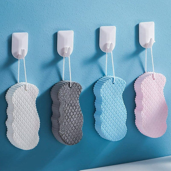 SearchFindOrder Super Soft Exfoliating Bath Sponge for Body Scrub & Dead Skin Removal