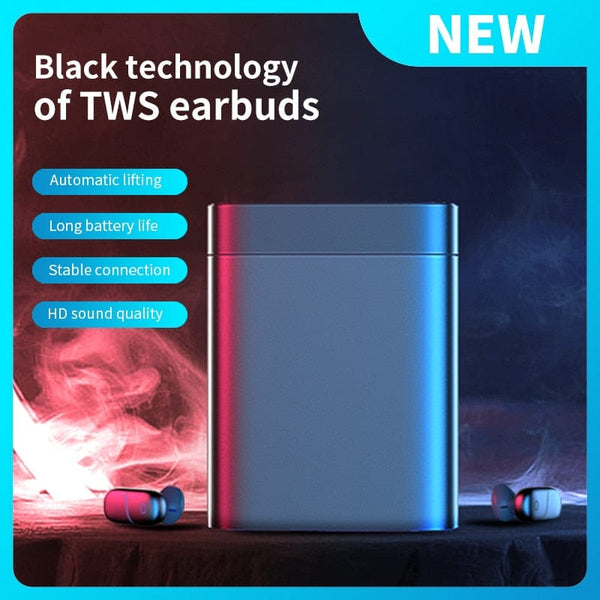 SearchFindOrder Touch Control Power Bank with Earphones