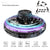 SearchFindOrder Toys Black UFO Fidget Spinner Aircraft