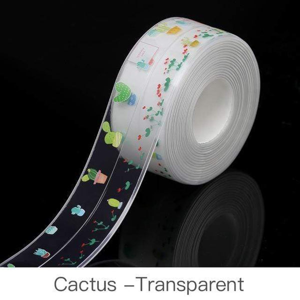 SearchFindOrder Transparent-2 Waterproof Sealing Tape For Kitchen & Bathroom