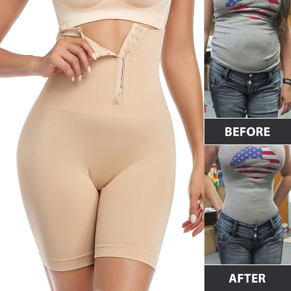SearchFindOrder Tummy Slimming Body Shaper High Waist Shorts