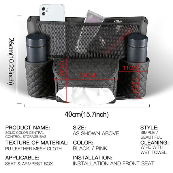 SearchFindOrder Ultimate Car Console Organizer