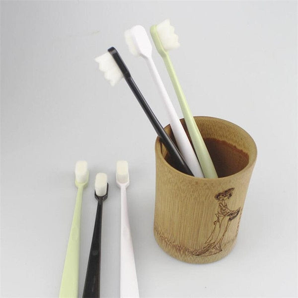 SearchFindOrder Ultra-Soft Nano Bristle Toothbrushwith Millions of Fine Bristles (4pcs)