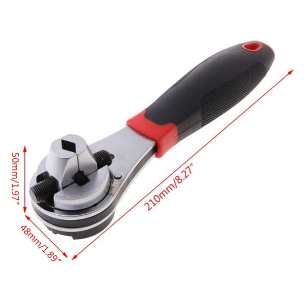 SearchFindOrder Universal Adjustable Non-Slip Ratchet Wrench Tool