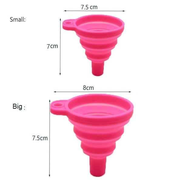 SearchFindOrder Universal Foldable Car Funnel