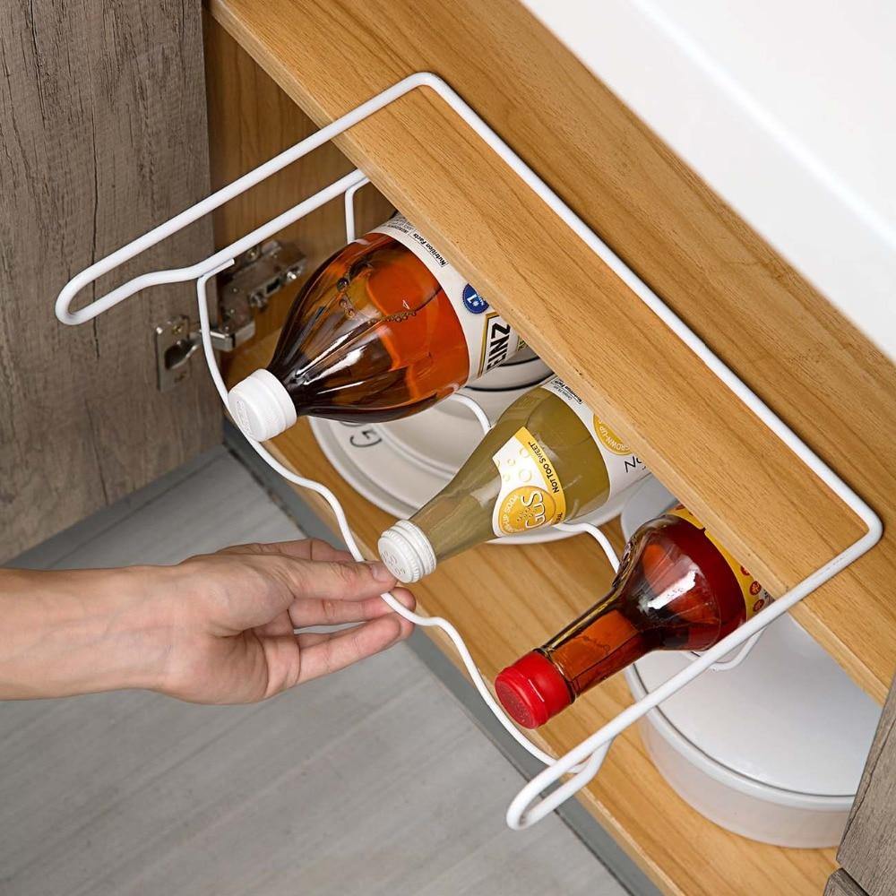  smartified Fridge Wine & Water Bottle Holder Stand