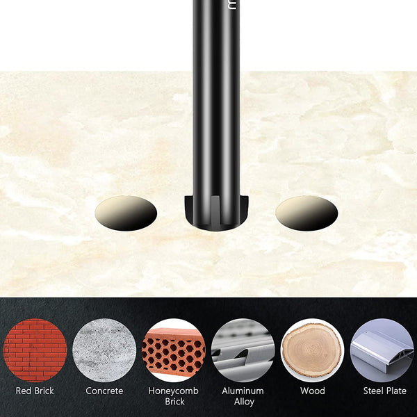 SearchFindOrder Universal Hex Tungsten Carbide Drill Bit Kit