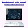 SearchFindOrder Universal Mini Foldable Wireless Keyboard with Touchpad