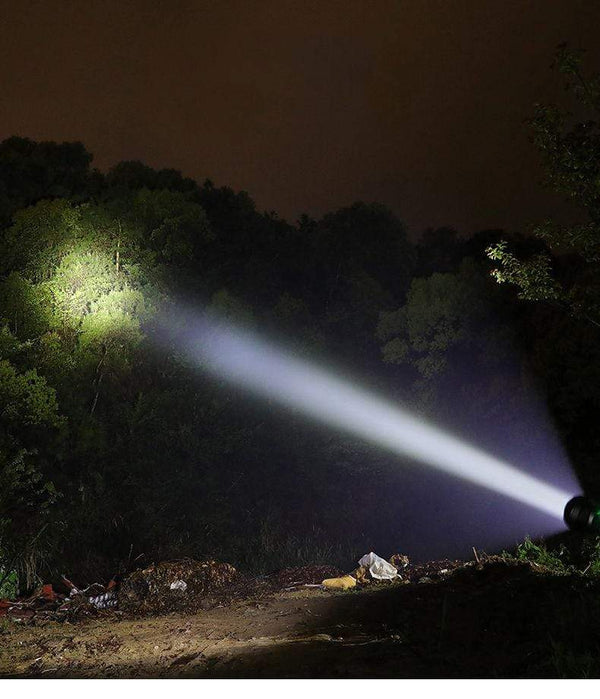 SearchFindOrder USB Rechargeable Powerful Lumen Flashlight