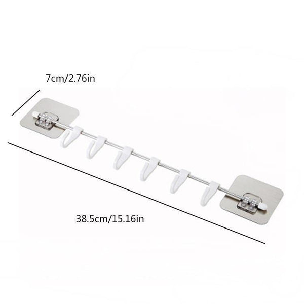 SearchFindOrder Wall Mounted Towel Rack Storage