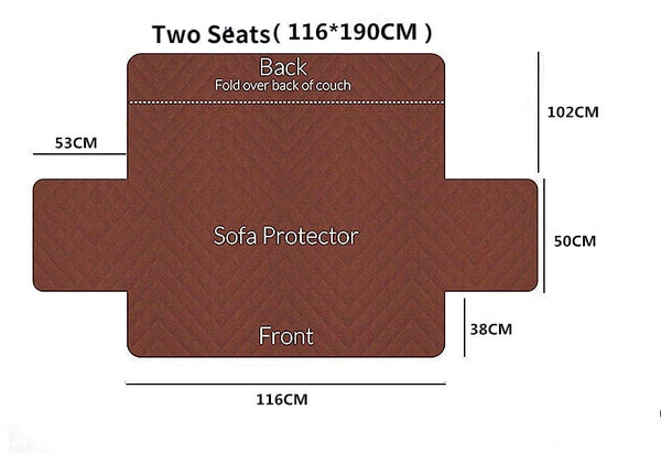 SearchFindOrder Waterproof Dustproof Pet Sofa Slipcover Furniture Protector