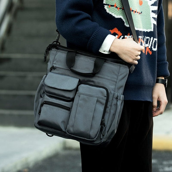 SearchFindOrder Waterproof Men's Shoulder Bag