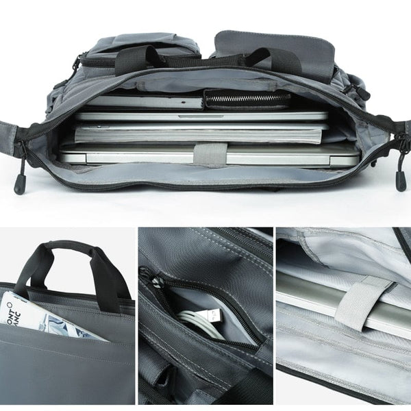 SearchFindOrder Waterproof Men's Shoulder Bag