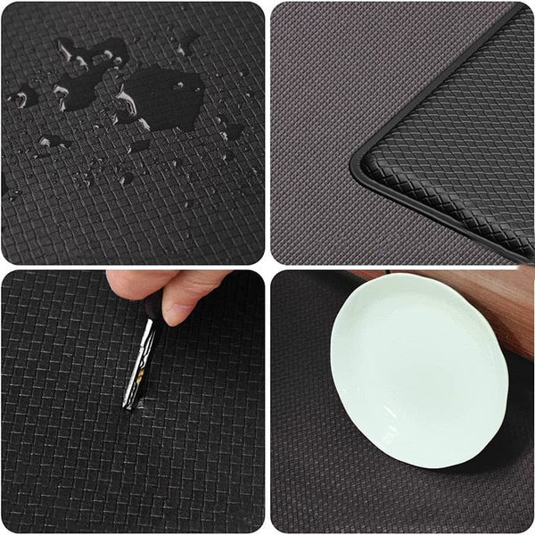 SearchFindOrder Waterproof Non-Slip Waterproof, and Stain Resistant Kitchen Floor Mat