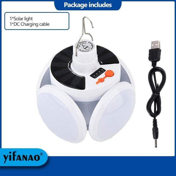 SearchFindOrder Waterproof Rechargeable Solar Outdoor Lamp