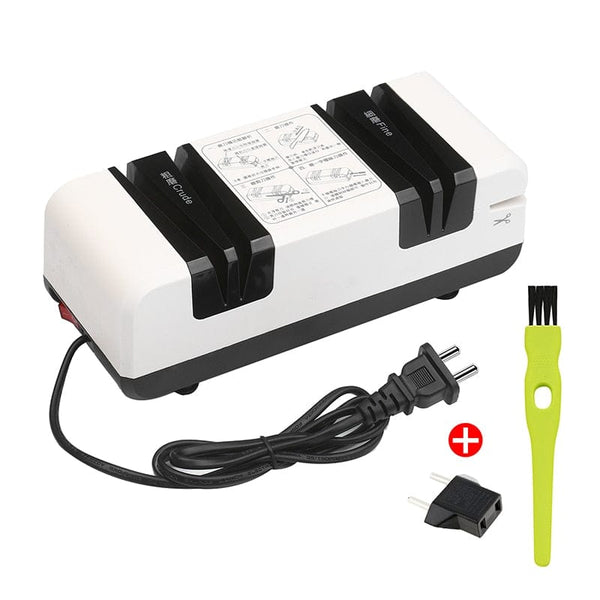 SearchFindOrder White / 23x9x7.8cm Automatic Electric Precision Knife Sharpener