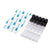 SearchFindOrder White-5PCS Cable Organizer Clips Desktop & Workstation