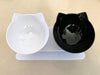 SearchFindOrder white and black The AmazingOrthopedic Cat Bowl
