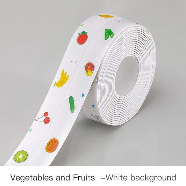 SearchFindOrder White B-1 Waterproof Sealing Tape For Kitchen & Bathroom