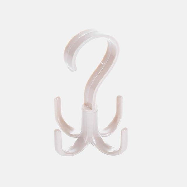 SearchFindOrder White Closet Hanger Over Kitchen Cabinet Door Towel Rack Bar