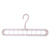 SearchFindOrder White Nine-Hole Multi-Function Magic Hanger