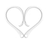 SearchFindOrder White Pair Ear Hook AirPods Holder