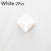 SearchFindOrder White Power Cord Holding Wall Hook (2 Pieces)