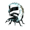SearchFindOrder White The Scorpion Super Game Extradimensional Gaming Cockpit Zero Gravity Chair with Support 1 - 3 Monitors