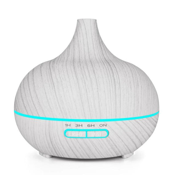 SearchFindOrder White with 7 Color LED / AU Essential Oil Diffuser with LED Mood Lighting