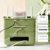 SearchFindOrder WiFi Router Rack & Cable Organizer Box