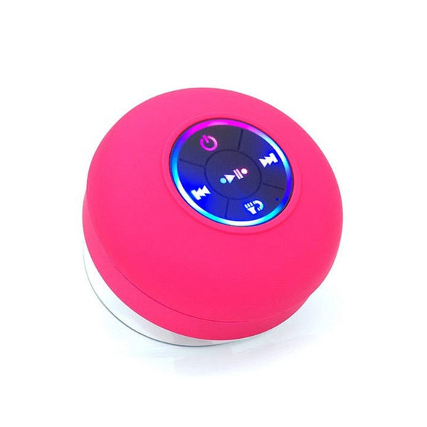 SearchFindOrder Wine red with light / Speaker Mini Portable Waterproof Bluetooth Speaker