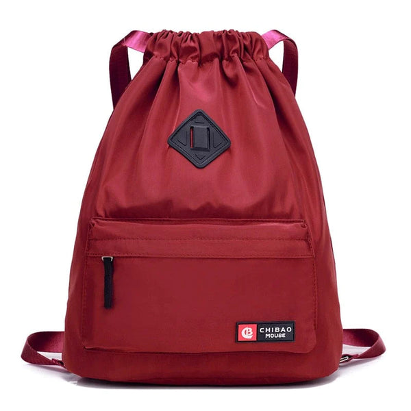 SearchFindOrder WineRed Waterproof Sports Backpack