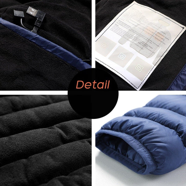 SearchFindOrder Winter Outdoor Electric Heating Jacket