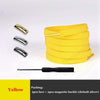 SearchFindOrder Yellow / China / 100cm Smart Magnetic No-Tie Shoelaces