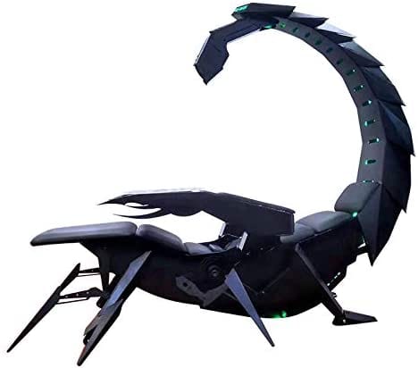 SearchFindOrder Zero Gravity Ergonomic Scorpion Super Gaming Cockpit Chair with 1-3 Monitors Support