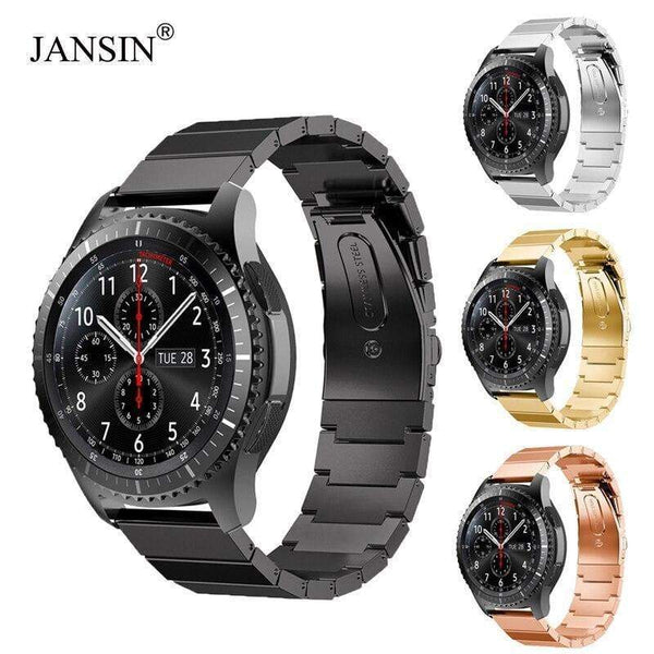 Yellow Angel Jewelry & Watches Gear S3/Galaxy Watch Stainless Steel strap