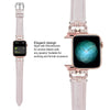 Yellow Angel Jewelry & Watches Leather loop Bracelet bands For Apple Watch Series 6 SE 5