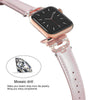 Yellow Angel Jewelry & Watches Leather loop Bracelet bands For Apple Watch Series 6 SE 5