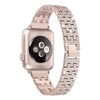 Yellow Angel Jewelry & Watches Women Diamond watch strap For Apple Watch Band SE