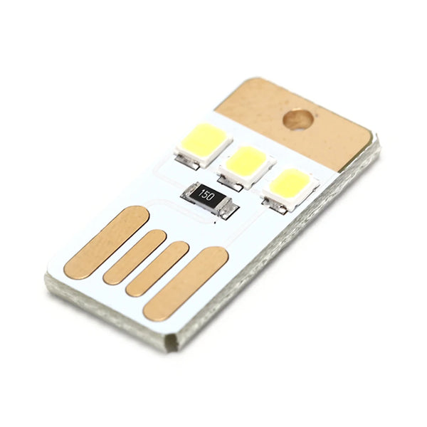 Mini USB LED Bulb Night Light – Portable Book Light for Laptop, PC & Power Bank (1 set of 5pcs)
