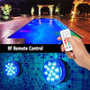 Waterproof RGB LED Submersible Pool Lights with Remote Control