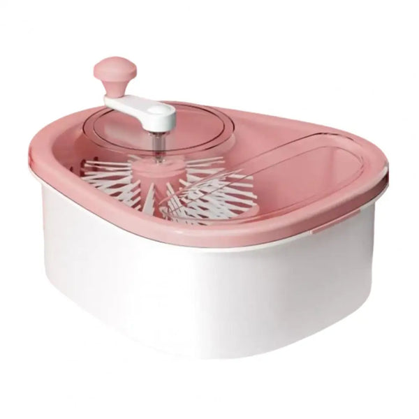 Fruit & Vegetable Washer with Rotating Vortex Spinner & Drain Basket