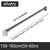 Adjustable Stainless Steel Shower Curtain Rod – No-Drill Telescopic Pole