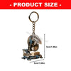 Collector’s Edition Mini Cutter Model Keychain – Zinc Alloy Organizer Ornament